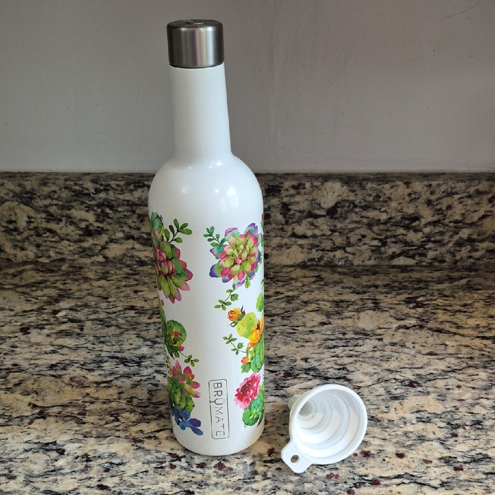 Brumate Succulent Print Winesulator